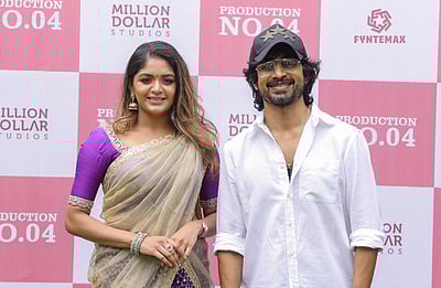 காதல் கதையில் அர்ஜுன் தாஸ் - அதிதி ஷங்கர்!